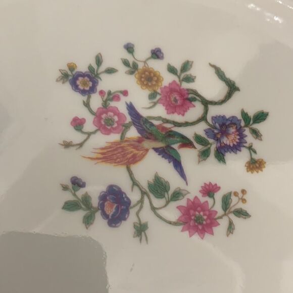 Cordon Bleu France BIA Oval Floral Ceramic Baking Serving Dish Pink Purple White - Picture 3 of 9